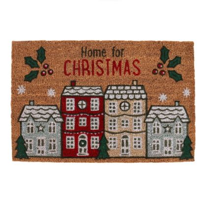 Picture of Natural Home For Christmas Doormat