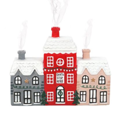 Picture of Christmas Village Incense Cone Holder