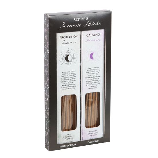 Picture of Set of 2 Calming & Protection Incense Stick Sets