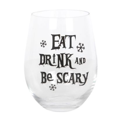 Picture of Eat, Drink & Be Scary Stemless Glass