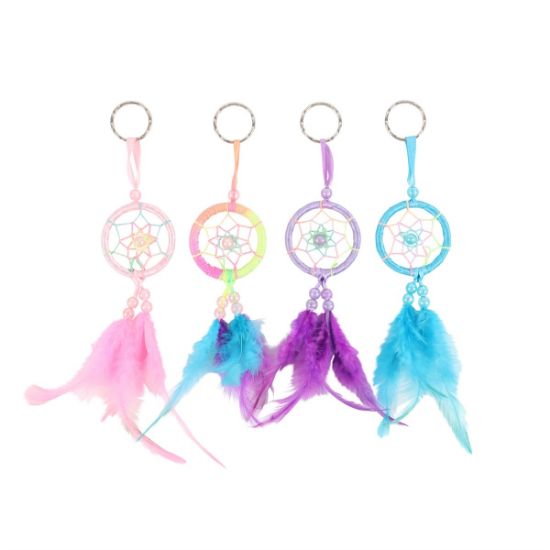 Picture of Set of 12 Mini Pastel Dreamcatchers