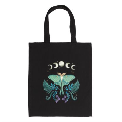 Picture of Luna Moth Polycotton Tote Bag