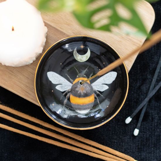 Picture of Forest Bee Ceramic Incense Plate