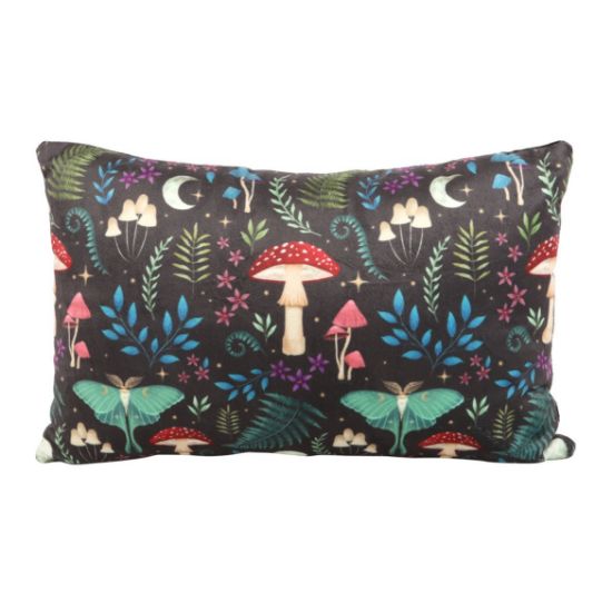 Picture of 40cm Rectangular Dark Forest Print Cushion