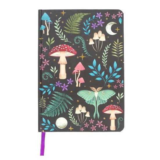 Picture of Dark Forest Print A5 Notebook