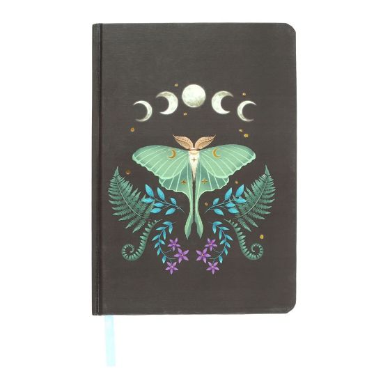 Picture of Luna Moth A5 Notebook