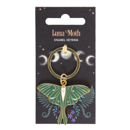 Picture of Luna Moth Keyring