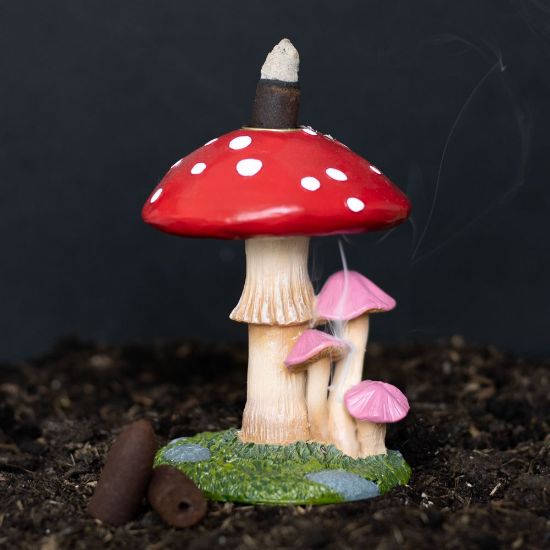 Picture of Mushroom Backflow Incense Burner