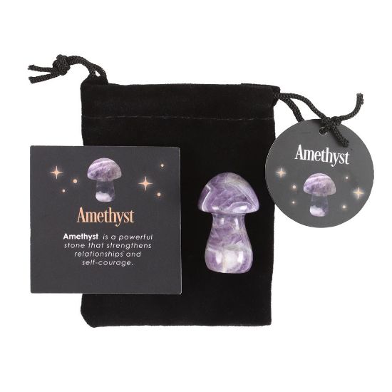 Picture of Magical Amethyst Crystal Mushroom 