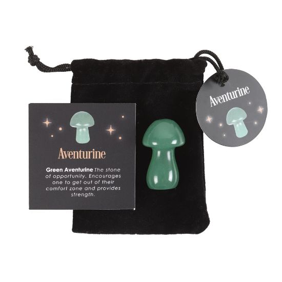 Picture of Magical Aventurine Crystal Mushroom 