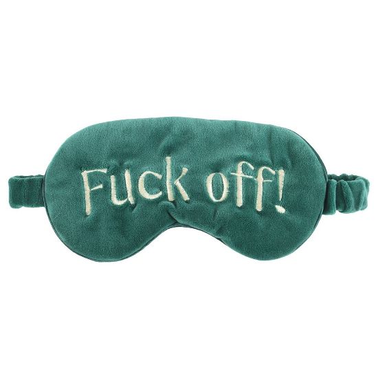 Picture of Sweary Velvet Sleep Mask