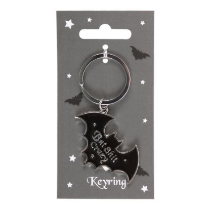 Picture of Bat Shit Crazy Keyring