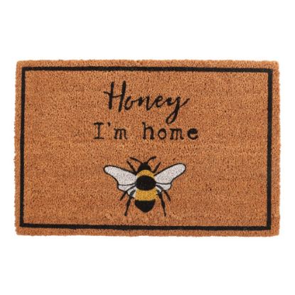 Picture of Natural Honey Iâ€™m Home Bee Doormat