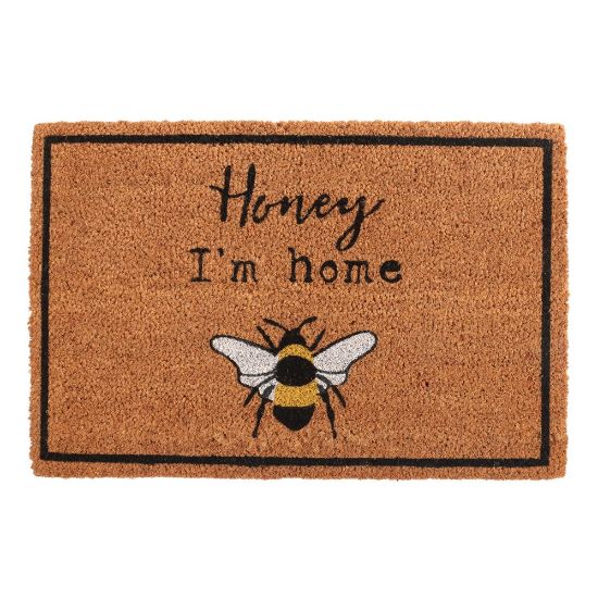 Picture of Natural Honey Iâ€™m Home Bee Doormat