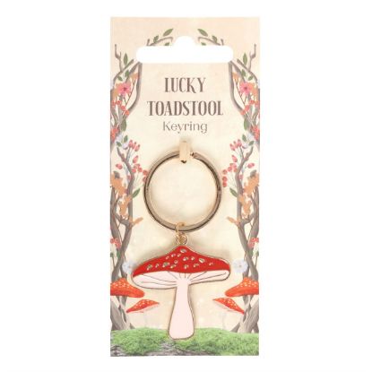 Picture of Lucky Toadstool Keyring