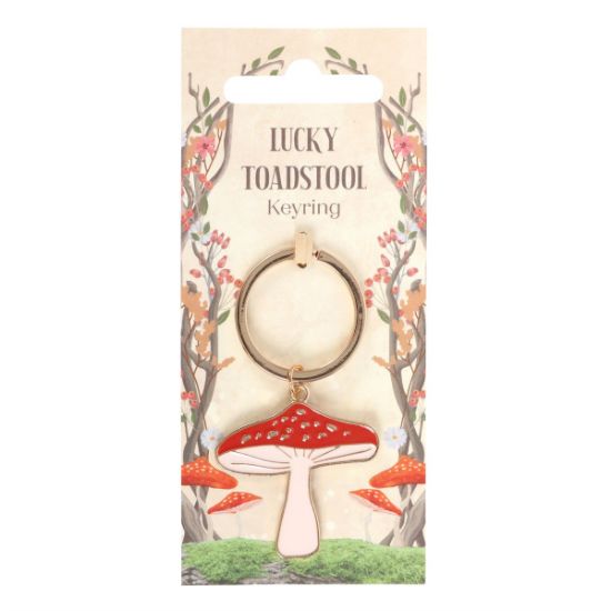 Picture of Lucky Toadstool Keyring