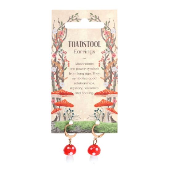 Picture of Toadstool Dangle Earrings