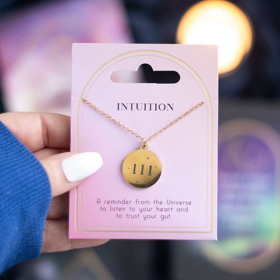 Picture of 111 Angel Number Intuition Necklace