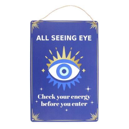 Picture of 30cm All Seeing Eye Metal Hanging Sign