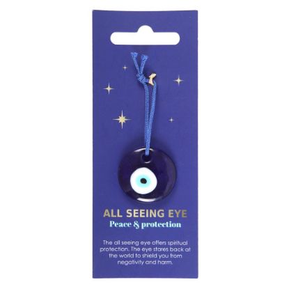 Picture of Glass All Seeing Eye Protection Charm