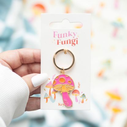Picture of Funky Fungi Mushroom Keyring