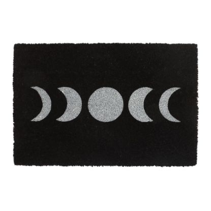Picture of Black Moon Phase Doormat