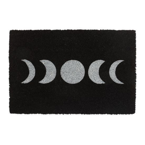 Picture of Black Moon Phase Doormat