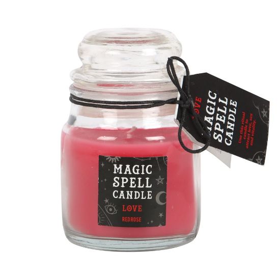 Picture of Rose 'Love' Spell Candle Jar