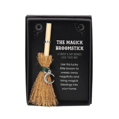 Picture of Crescent Moon Mini Magick Broomstick