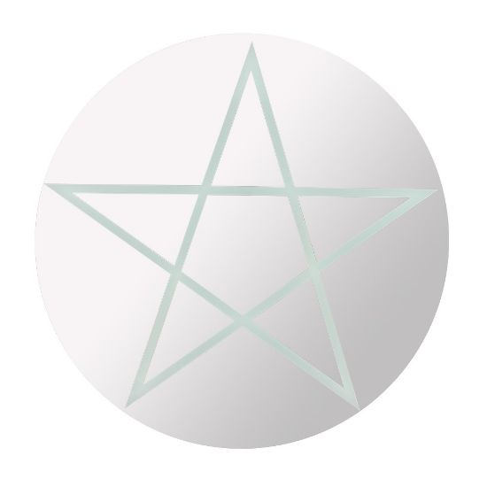 Picture of Round Pentagram Mirror