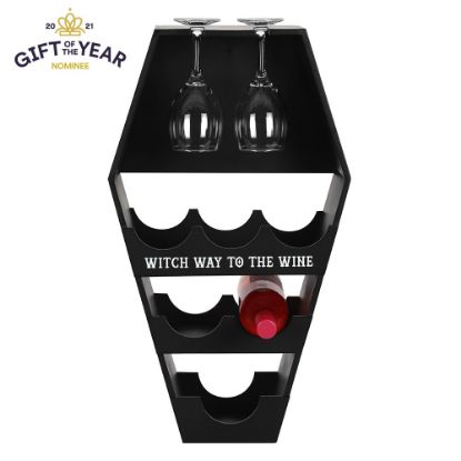 Picture of Coffin Wine Shelf