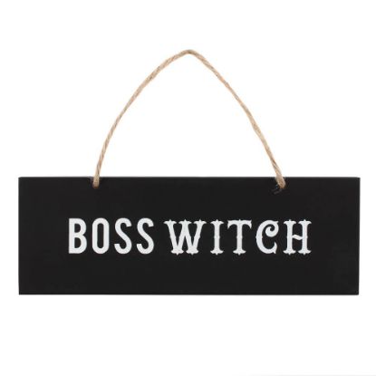 Picture of Boss Witch Wall Sign