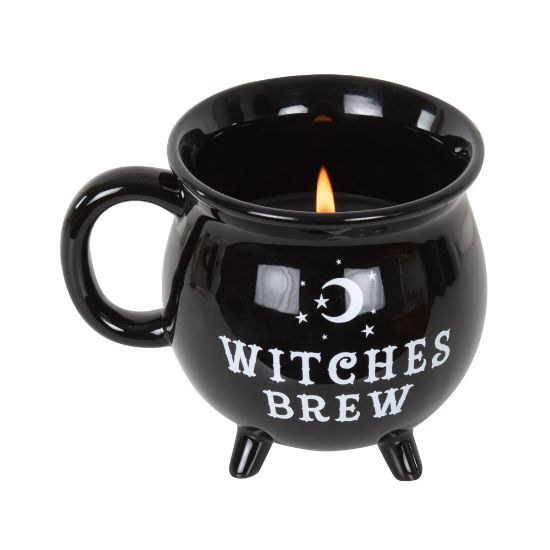 Picture of Witches Brew Cauldron Mug Candle