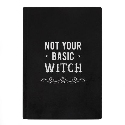 Picture of Not Your Basic Witch Velvet A5 Notebook