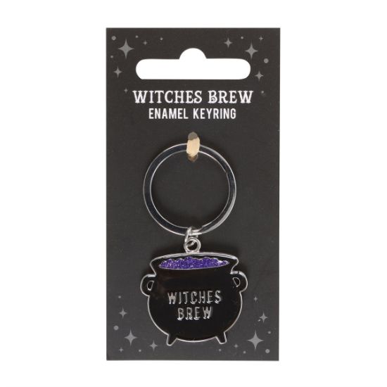 Picture of Witches Brew Cauldron Keyring