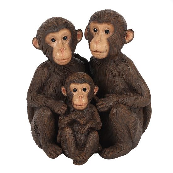 Picture of Just The Tree Of Us Monkey Family Ornament