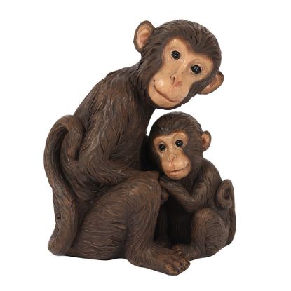 Picture of Monkey Mother and Baby Ornament
