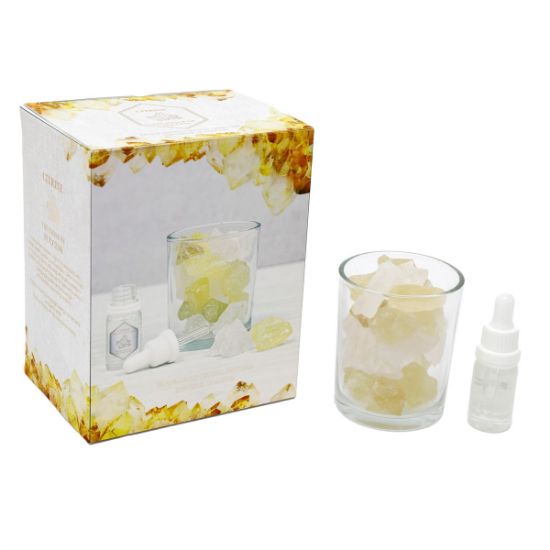 Picture of 280g Yellow Citrine Crystal Oil Diffuser