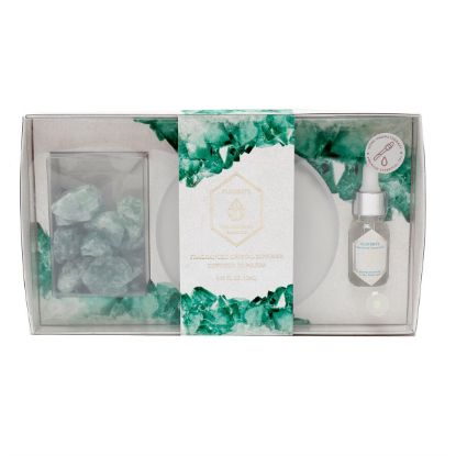 Picture of Green Fluorite Crystal Oil Diffuser Tray