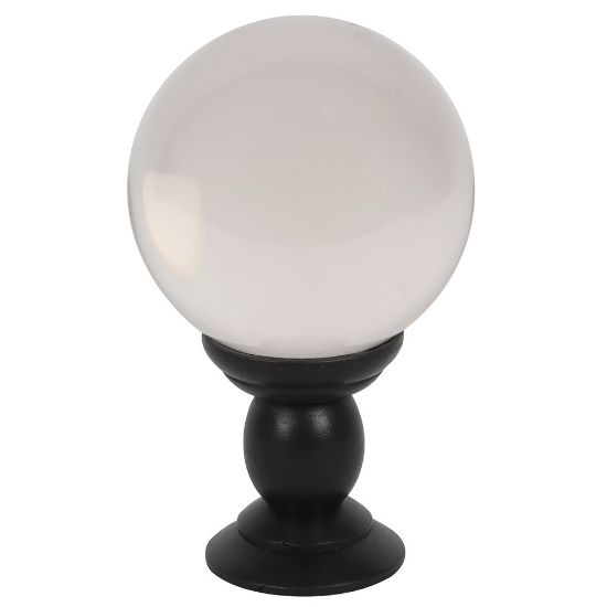 Picture of Large Clear Crystal Ball on Stand
