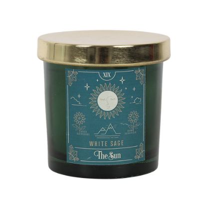 Picture of The Sun White Sage Tarot Candle