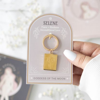 Picture of Selene Goddess Talisman Keyring