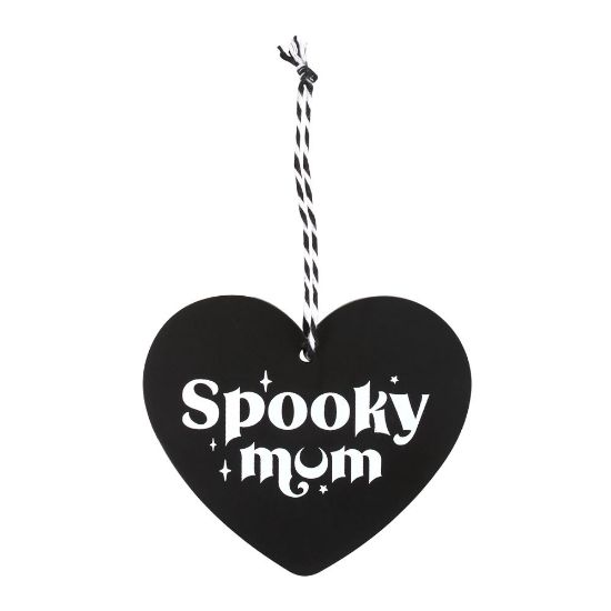 Picture of Spooky Mum Hanging Heart Sign