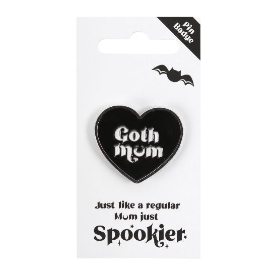 Picture of Goth Mum Pin Badge