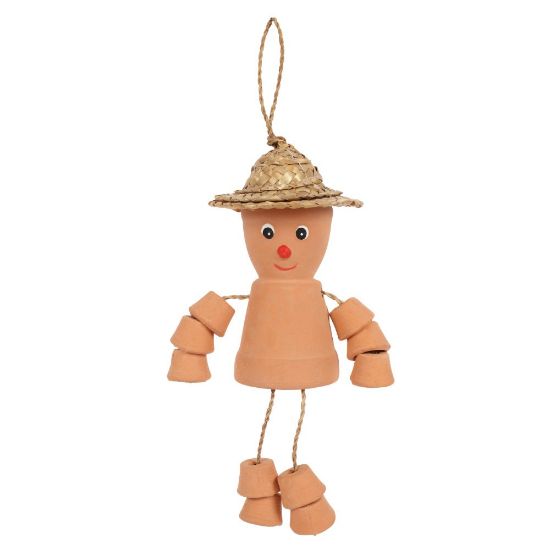 Picture of Small Terracotta Pot Man