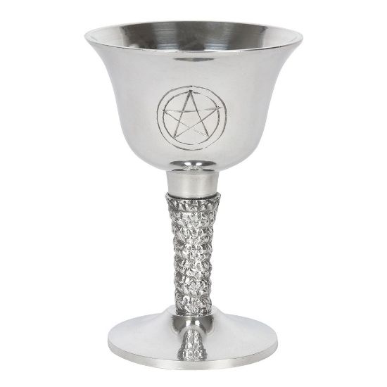 Picture of Silver Metal Pentagram Chalice