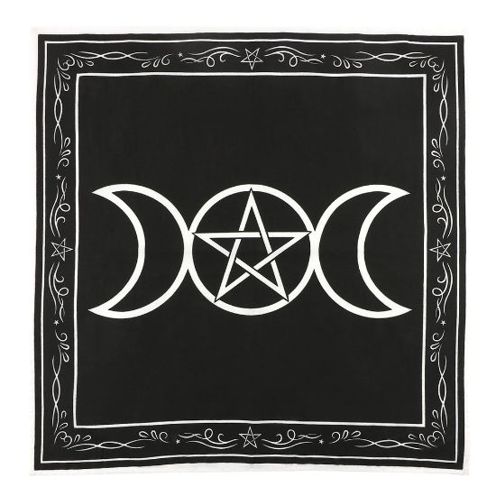 Picture of 70x70cm Triple Moon Altar Cloth