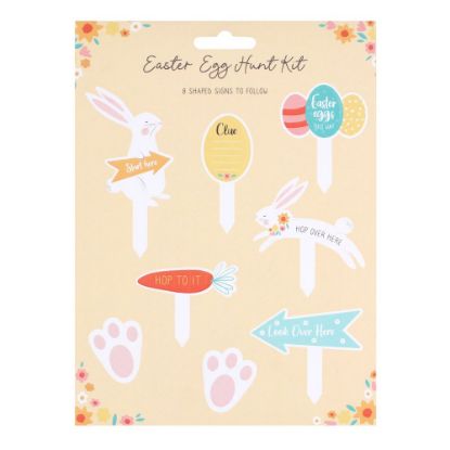 Picture of Easter Egg Hunt Cardboard Sign Kit