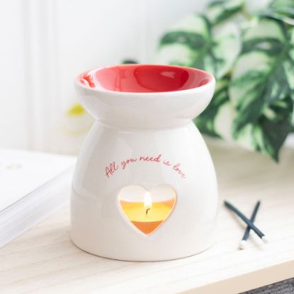 Picture of All You Need is Love Heart Oil Burner
