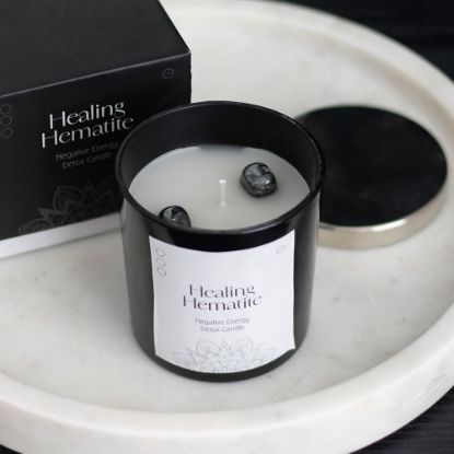 Picture of Healing Hematite Detox Candle